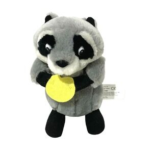 Vtg 90s Disney Pocahontas MEEKO Plush Raccoon 6" Movie Tie In Stuffed Animal